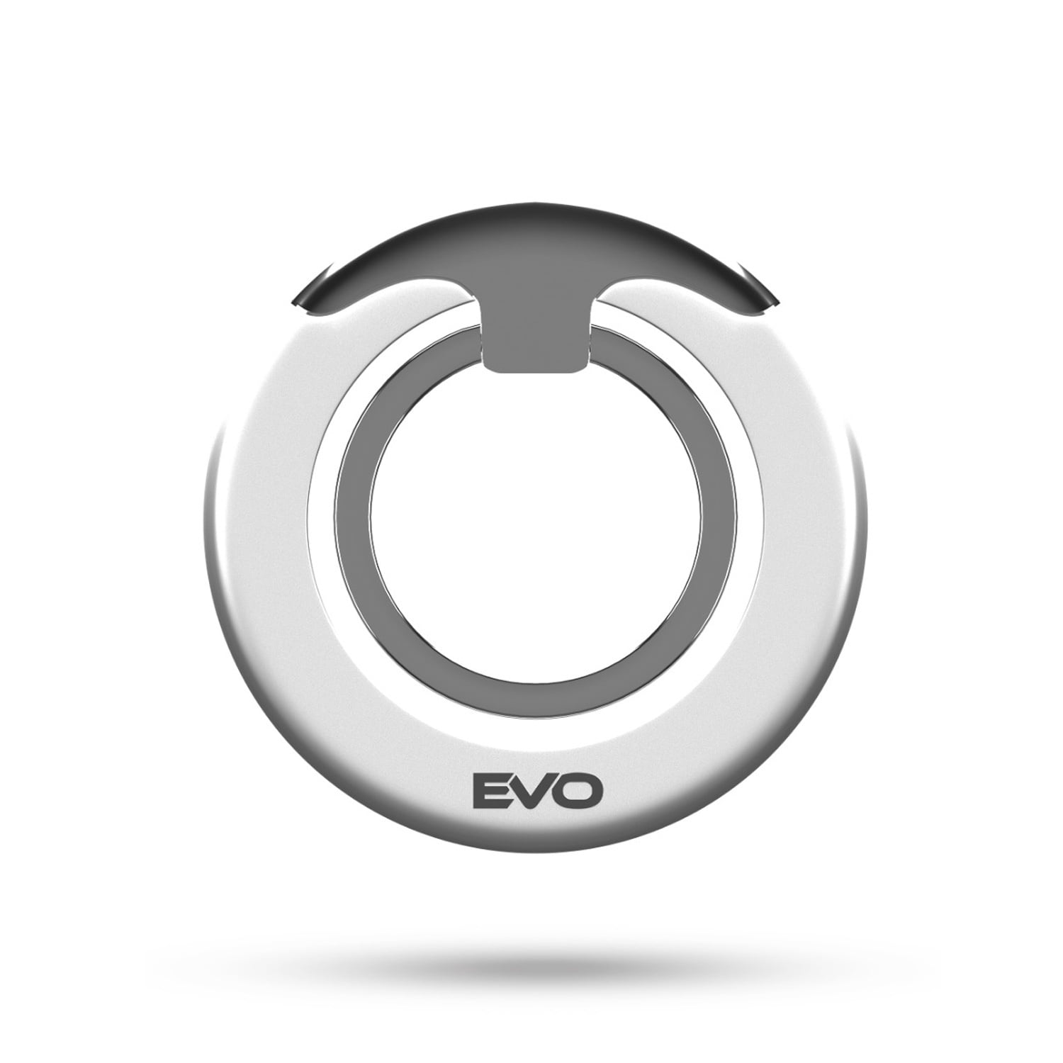 EVO PO1 Magnetic Phone Grip with Foldable Stand Function - White