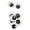 Kaplan Early Learning Company 40mm Super Googly Eyes in Black - Set of 50