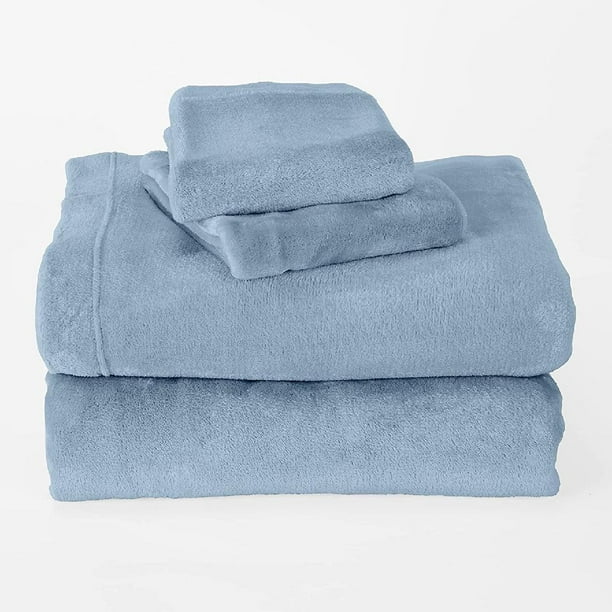 Ultra Soft Micro Fleece Sheets Set with Extra Deep Pockets Extra Soft