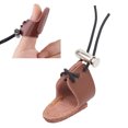 thumbnail image 4 of Finger Tabs Archery, Archery Mongolian Finger Wrench Comfortable Good Protection Lightweight  For Recurve Bow Brown, 4 of 8