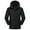Black, variant on Unisex 3 in 1 Waterproof Winter Jackets Ski Warm Snow Rain Coat Puffer Liner Hood Windbreaker