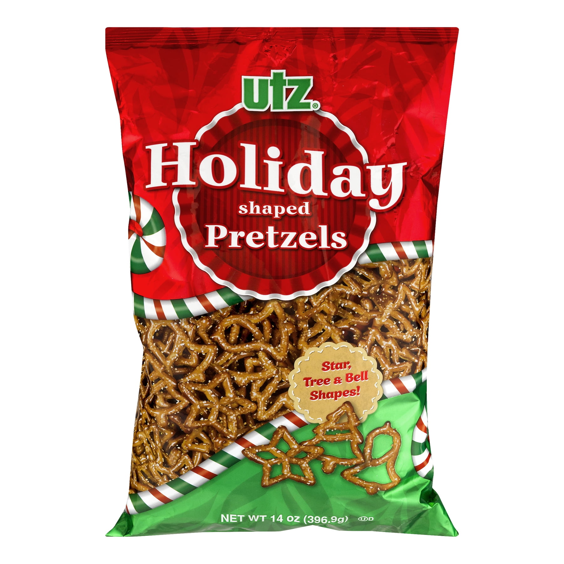 Utz Holiday Shaped Pretzels, 14 Oz.