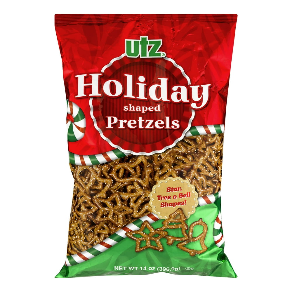Utz Holiday Shaped Pretzels, 14 Oz.