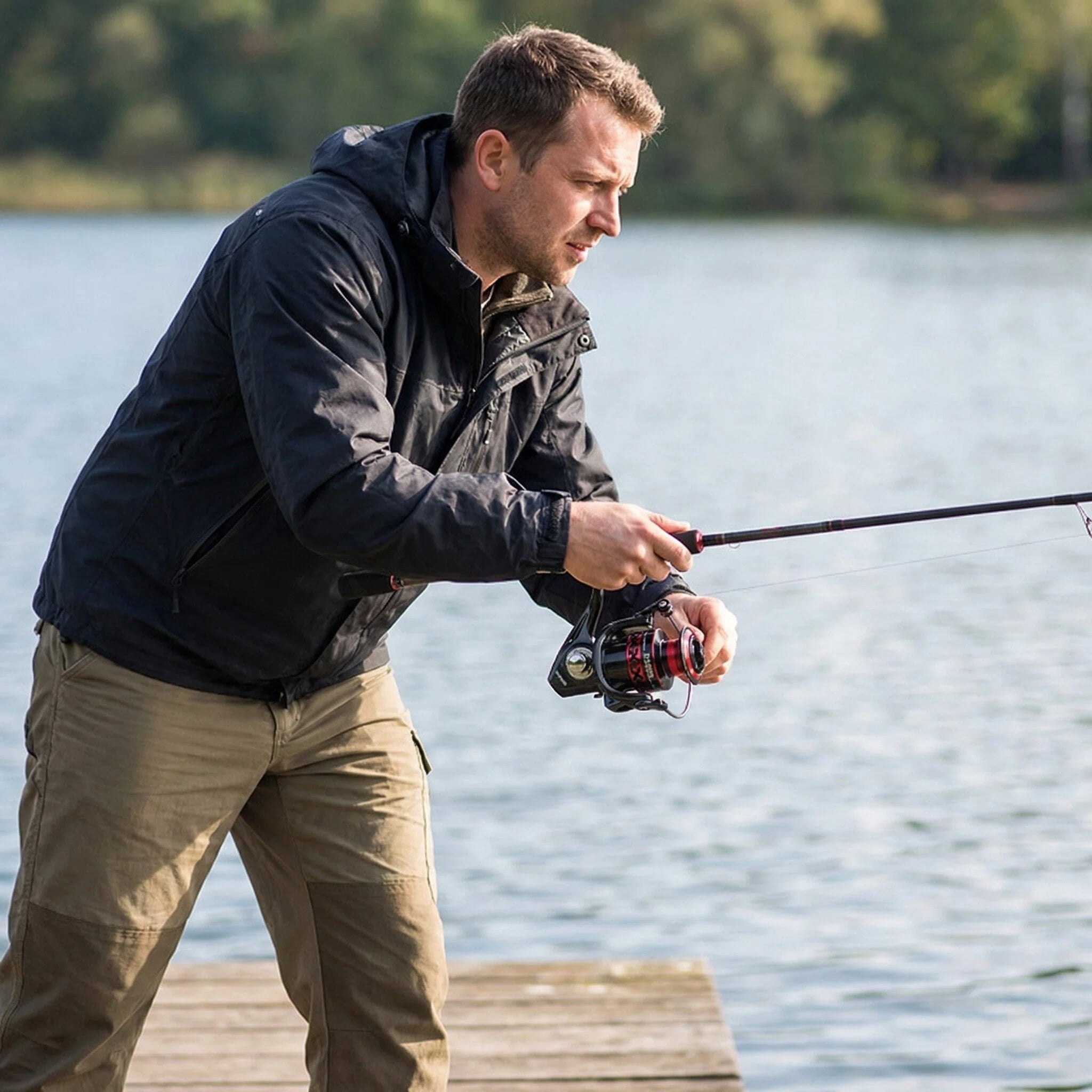Speed Fishing Reels,Spinning Fishing Reels Drag Reels,Lightweight Metal Fishing Reel,for Lakes Rivers Rock Fishing Ocean Beach Fishing