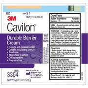 3M Cavilon Durable Barrier Cream Skin Protectant, 3.25 oz, Pack of 4