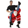 thumbnail image 1 of Papá Noel con pantalones, ambiente festivo, disfraz de fiesta, disfraz divertido para escenario, 1 of 5