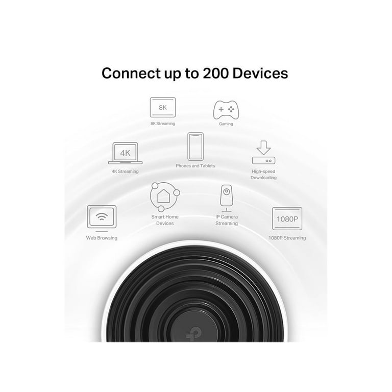 TP-Link Deco AXE5400 Tri-Band WiFi 6E Mesh System, AI-Driven TP-Link Deco AXE5400 Tri-Band WiFi 6E Mesh System, AI-Driven