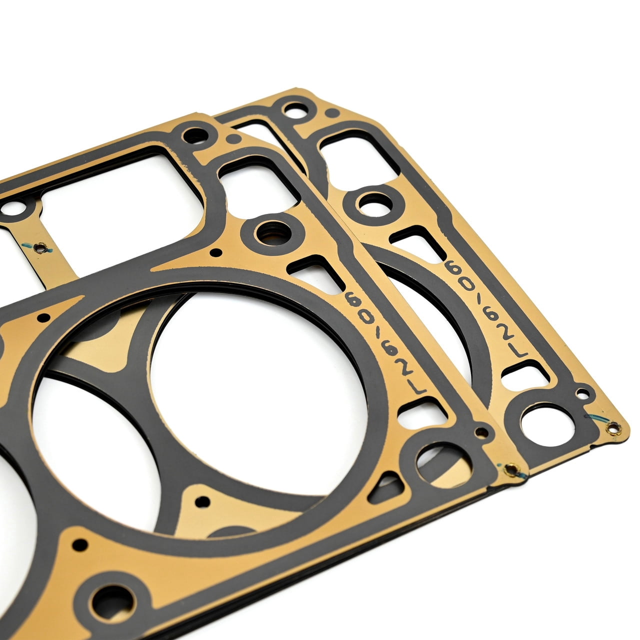 Michigan Motorsports LS3 Head Gaskets with 2005+ Head Bolt Kit - 5 Layer MLS Cylinder Head Gasket Pair with Bolts for 6.0 6.2 LS LQ4 LQ9 L96 L76 LY6 L92 L99 Like 12610046