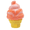 Nice Cream Cone Squishy-Orange-B1, variant on Ice Cream Squishy Toys Mini Food Squishies Toys,Soft Kawaii Ice Cream Popsicles Squeeze Stress Relief Sensory Toys, Slow-Rising Squishies Fidget Toys for Party Favors Orange
