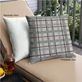 thumbnail image 2 of Ahgly Company Outdoor Square Patterned Throw Pillow, 18 inch by 18 inch, 2 of 6