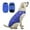 Reversible - Blue, variant on Gustave Reversible Dog Winter Coat Water Resistant Windproof Dog Jacket Pet Warm Puffer Vest Cold Weather Clothes for Puppy Small Medium Large Dogs - Blue, XS