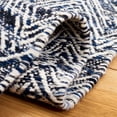 thumbnail image 5 of Safavieh Kilim Rothesay Chevron Wool Area Rug, Navy, 8' x 10', 5 of 11