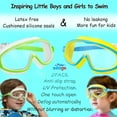 thumbnail image 6 of 2 Pack Anti-Fog Anti-UV Wide View Swimming Goggles for Kids 3-14, 6 of 12