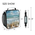 thumbnail image 5 of Haosy Starfish Conch Sea Reusable Lunch Box Men/Women Insulated Lunch Bag for School Picnic Travel, 5 of 6