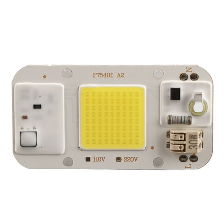 

2024 20W/30W/50W 220V LED COB Chip Lamp Panel WeldingFree White Warm Light Full Specturm(White Light 30W)