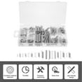 thumbnail image 6 of 200 Pcs Spring Tension Compression Springs for Crafts Silver, 6 of 8