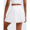 thumbnail image 3 of Falda Deportiva Plisada CRZ YOGA XS Blanca, 3 of 6