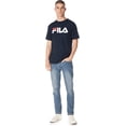 thumbnail image 3 of FILA Mens Navy Logo Graphic Short Sleeve Classic Fit T-Shirt M, 3 of 11