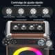 thumbnail image 4 of Bocina Karaoke JYX, Máquina de Karaoke, Altavoz Bluetooth con 2 Micrófonos de Karaoke, Altavoz Portátil con DJ Luces, Altavoces Bluetooth Sistema PA Soporte FM/USB/TF/REC/AUX, para la Party Fiesta, 4 of 12
