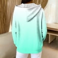 thumbnail image 3 of Womens Zip Up Sweatshirts, Hoodies for Women Fall Fashion Loose Fit Ombre Tie Dye Ribbed Knitted Long Sleeve Pullover with Pockets, 3 of 6