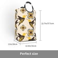 thumbnail image 2 of Salouo Yellow Flowers Hummingbird for Dirty Clothes Hamper,Extra Large Hamper Basket Bin 1-Pack Big Laundry Baskets with Handles Laundry Hampers Fits for Bedroom & Living Room, 2 of 5