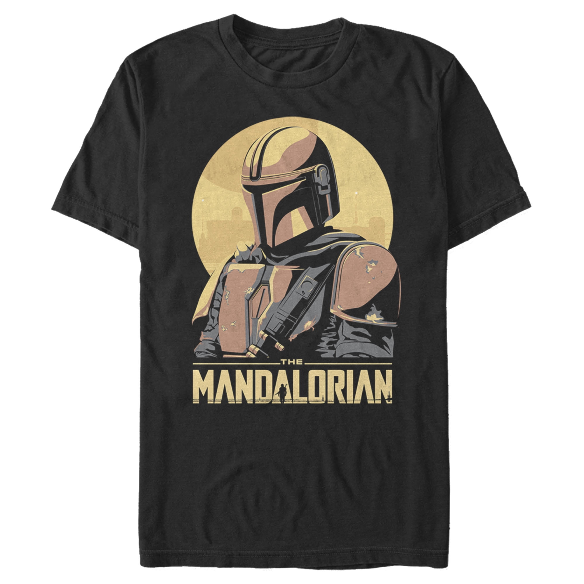 Star Wars Men's Star Wars The Mandalorian Mando Cell Shade TShirt