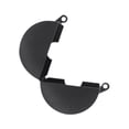 thumbnail image 2 of Lipstore Door Handle Lock Babyproof Door Knob Lock Out Device Door Handle Cover for Round Without Padlock, 2 of 8