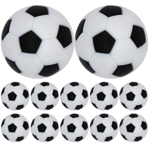 KAKOWELY Foosball Table Balls 12pcs Table Soccer Foosballs Replacements Foosball Balls Table Soccer Balls Mini Foosball Accessory0.91"X0.91"X0.91"