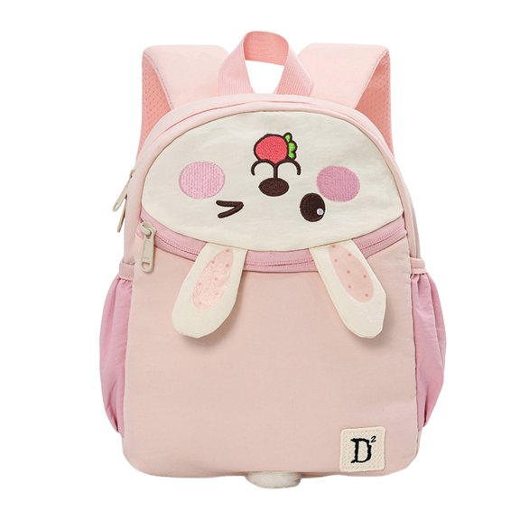 Cute Cartoon Animal Shaped Lightweight Water Resistant Backpack, Small Portable Travel Daypack with Side Pockets for Outdoor Daily Outing