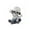 C, variant on 4 Cool Resin Skateboard Themed Skull Figurines Stylish Mini Skull Character Statues for Desk and Halloween Decor
