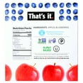 thumbnail image 2 of That's it. Gluten-Free Soft & Chewy Apple + Blueberry Ready-to-Eat Fruit Bars, 1.2 oz, 5 Count Shelf Stable Box, 2 of 6