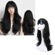thumbnail image 5 of Peluca con Flequillo ANGGREK Pelo Largo Ondulado Fijación Segura Para Mujeres, 5 of 7