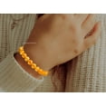 thumbnail image 4 of Premium Citrine Crystal Bracelet - 8mm Beaded Bracelet and Healing Stones, 4 of 5