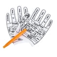 thumbnail image 5 of Juego de Herramientas de Reflexología de Acupresión Strade Fareast Limited Calcetines y Guantes, 5 of 5