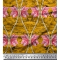 thumbnail image 1 of Soimoi Cotton Duck Fabric Floral & Ogee Damask Fabric Prints by Yard 56 Inch Wide, 1 of 1