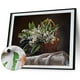 thumbnail image 3 of Cuadros Decorativos Kit de pintura por números DIY flor mano aceite arte imagen artesanía hogar pared decoración Tmvgtek embutido en tela, 3 of 9