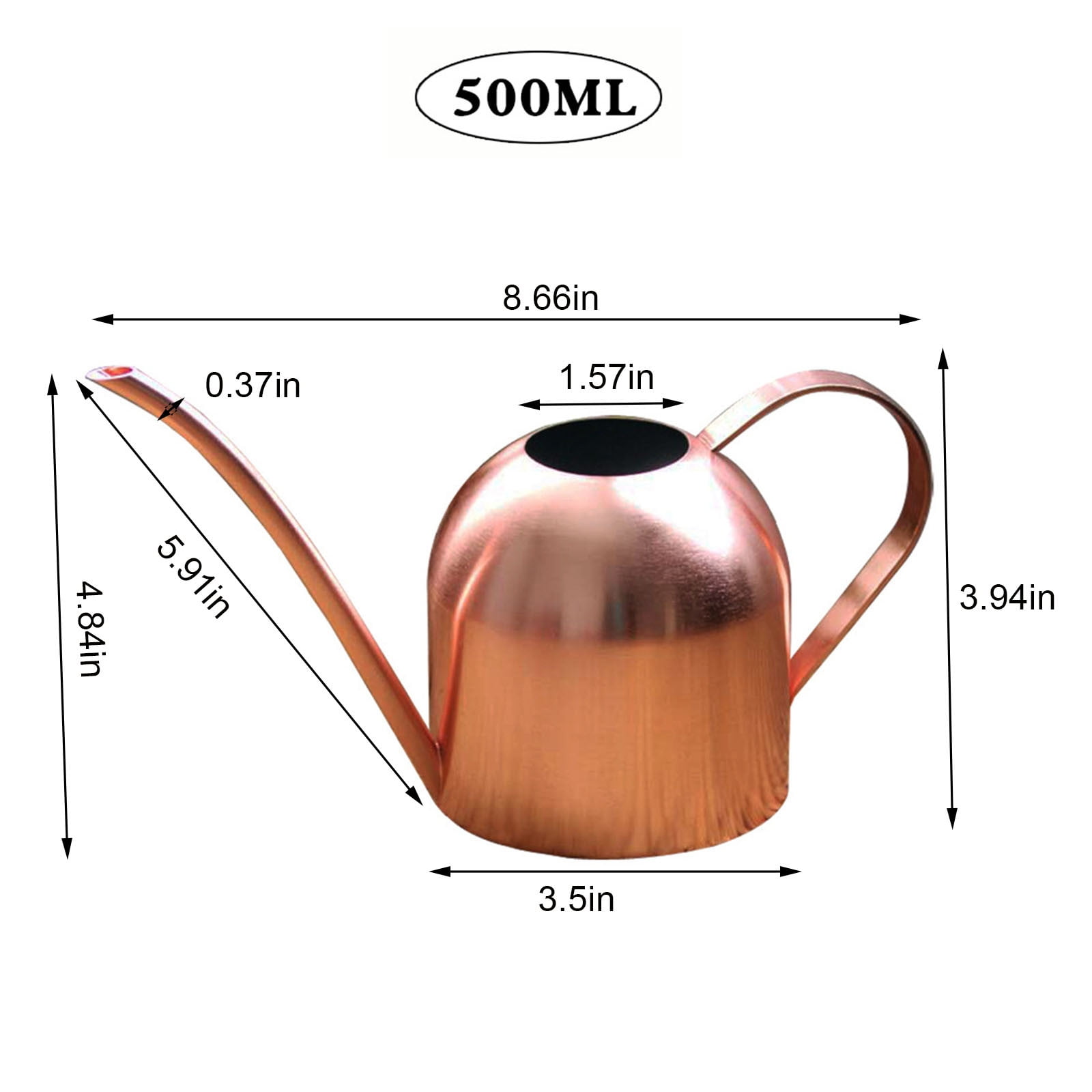 Plant Watering Can Clearance! Long Spout Watering Can Indoor Plants - Watering Pot Stainless Steel Watering Can with Handle Vintage Watering Kettel, Small Watering Can for Indoor Plants