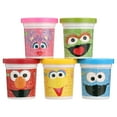thumbnail image 2 of Sesame Street Modeling Dough 5-Pack 3oz Cans Elmo Cookie Monster Big Bird Oscar the Grouch Abby Cadabby Non-Toxic, 2 of 9
