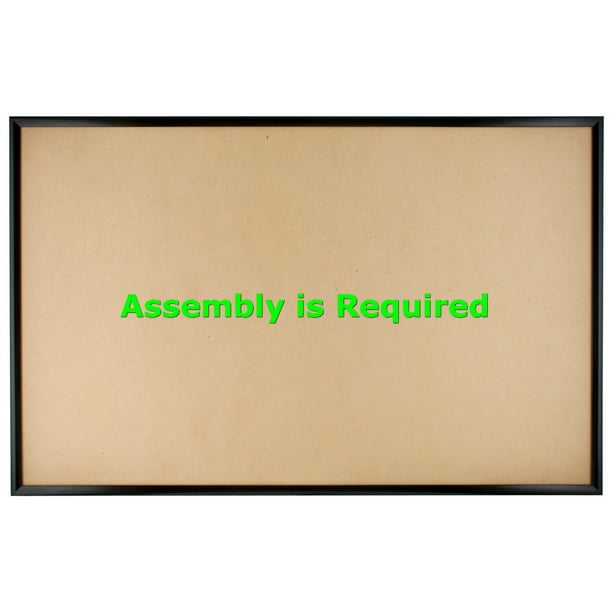 Quadro Frames 12x22 inch Picture Frame, Black, Style P3753/8 inch Wide