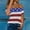 Red, variant on Lenago Summer Plus Size Crop Tops for Women Women's Sexy Strap Round-Neck Independence Day Printed Short Sleeve Top 4th of July Outfits for Women