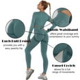 thumbnail image 5 of VASLANDA Women's High Waist Workout Compression Seamless Fitness Yoga Leggings Butt Lift Active Tights Stretch Pants, 5 of 6