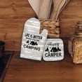 thumbnail image 3 of Happy Camper Gifts Oven Mitts and Pot Holders Sets, Camping Rv Kitchen Accessories Sets, Life is Better When You‘re Camping Heat Resistant Oven Glove Potholders for Kitchen Cooking Baking BBQ, 3 of 6