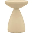 thumbnail image 3 of Meridian Furniture Anika Beige Table d'Appoint en Fer, 3 of 8