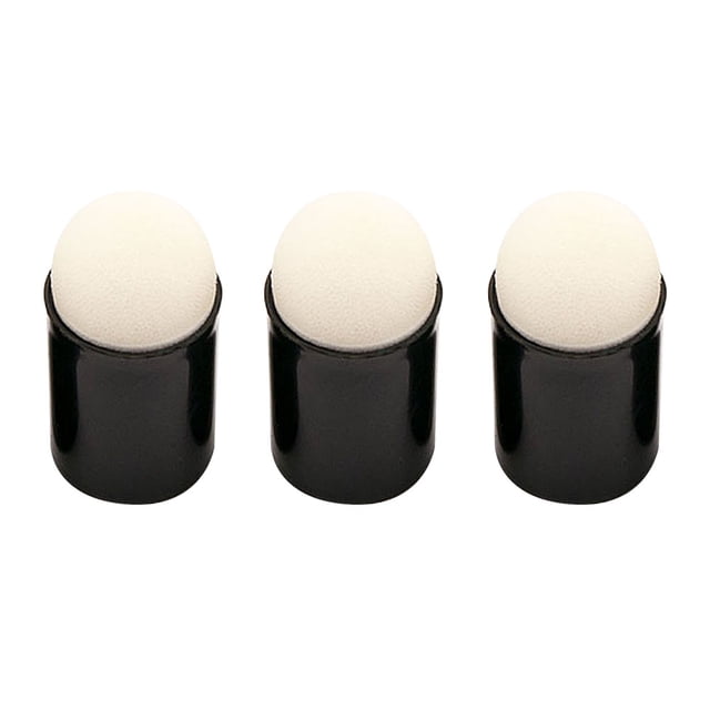 MasteelfCA 3pcs Drawing Sponge Creative Finger Sponge Daubers Painting Tool Sponge Brush for Painting Drawing Ink Crafts Chalk