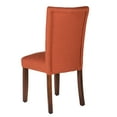 thumbnail image 5 of HomePop Parsons Dining Chair, Orange Fabric, 5 of 11