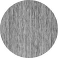 thumbnail image 1 of Ahgly Company Indoor Round Abstract Gray Contemporary Area Rugs, 7' Round, 1 of 1