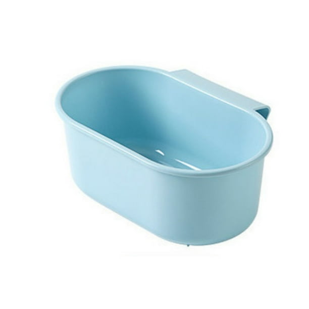 Fiudx Ofertas relámpago Cesta de frutas y verduras, cesta de filtro de residuos de cocina, cesta de esponja colgante, cesta de almacenamiento, estante de cocina
