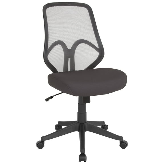 Flash Furniture Salerno Series High Back Dark Gray Mesh Office Chair