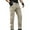 Khaki, variant on Cargo Work Pants for Men, Stretch Outdoor Hiking Pants, Lightweight Tactical Pants with Pockets Straight Leg Casual Long Trousers, Unlined-Gray, 4XL