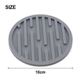 thumbnail image 2 of Coasters Tea Cup Mat Table Pad Round Silicone Heat Resistant Mat For Drink Coffee Mug Glass Beverage Holder, 2 of 12